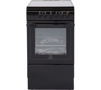 INDESIT I5VSH K UK 50 cm Electric Ceramic Cooker - Black INDESIT I5VSH K UK 50 cm Electric Ceramic Cooker - Black
